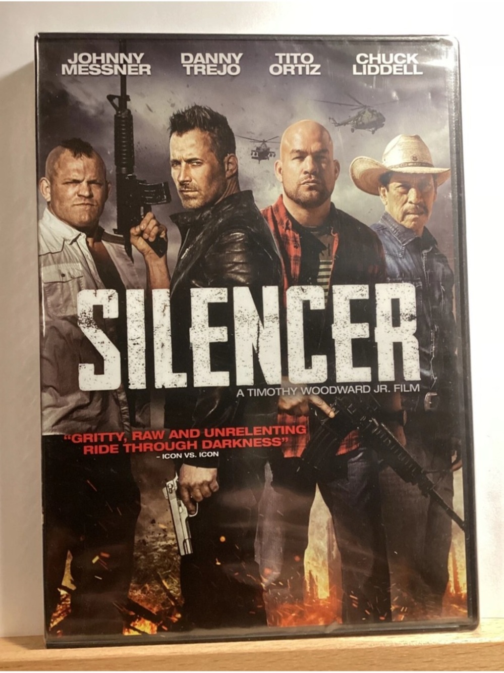 SILENCER DVD 2018 Johnny Messner Danny Trejo Tito Ortiz Action Thriller